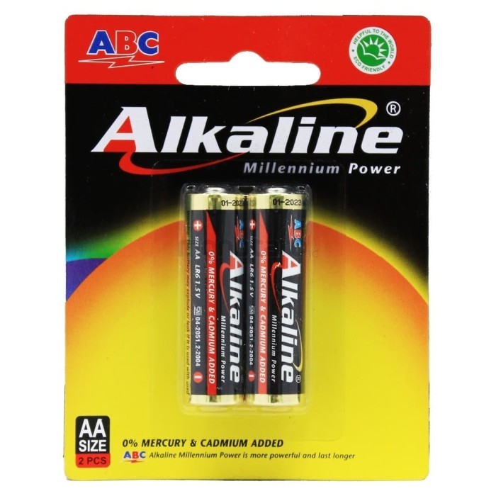 Batrai Jam AA ABC ALKALINE