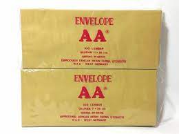 Amplop Dinas Coklat Uk. 11x26 AA